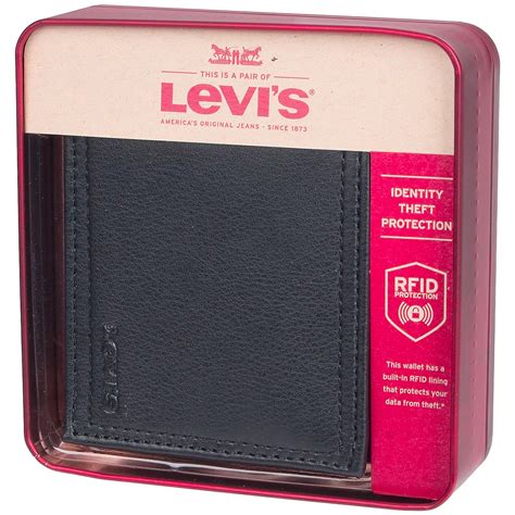 levi rfid sticker|levi's leather wallet.